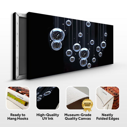Abstract Bubbles Wall Art