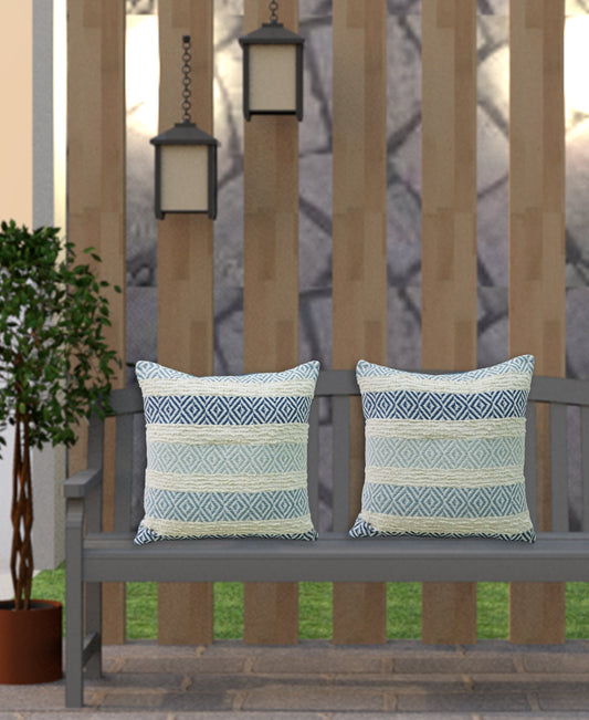 Handwoven Weave Stripe Pillow