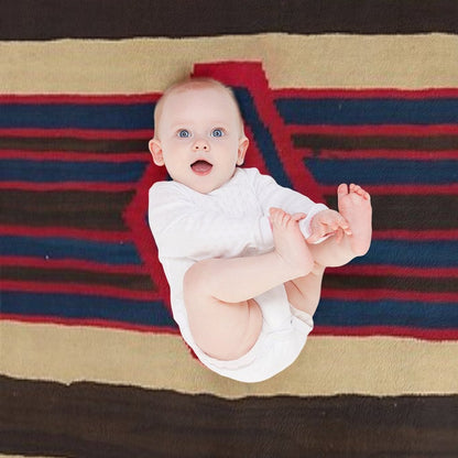 Indigenous Chief's Blanket  Design Throw/Blanket