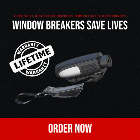 Emergency Window Breaker & Seatbelt Cutter