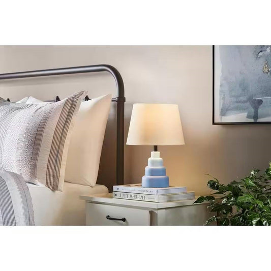 Blue Desk/Nightstand Table Lamp