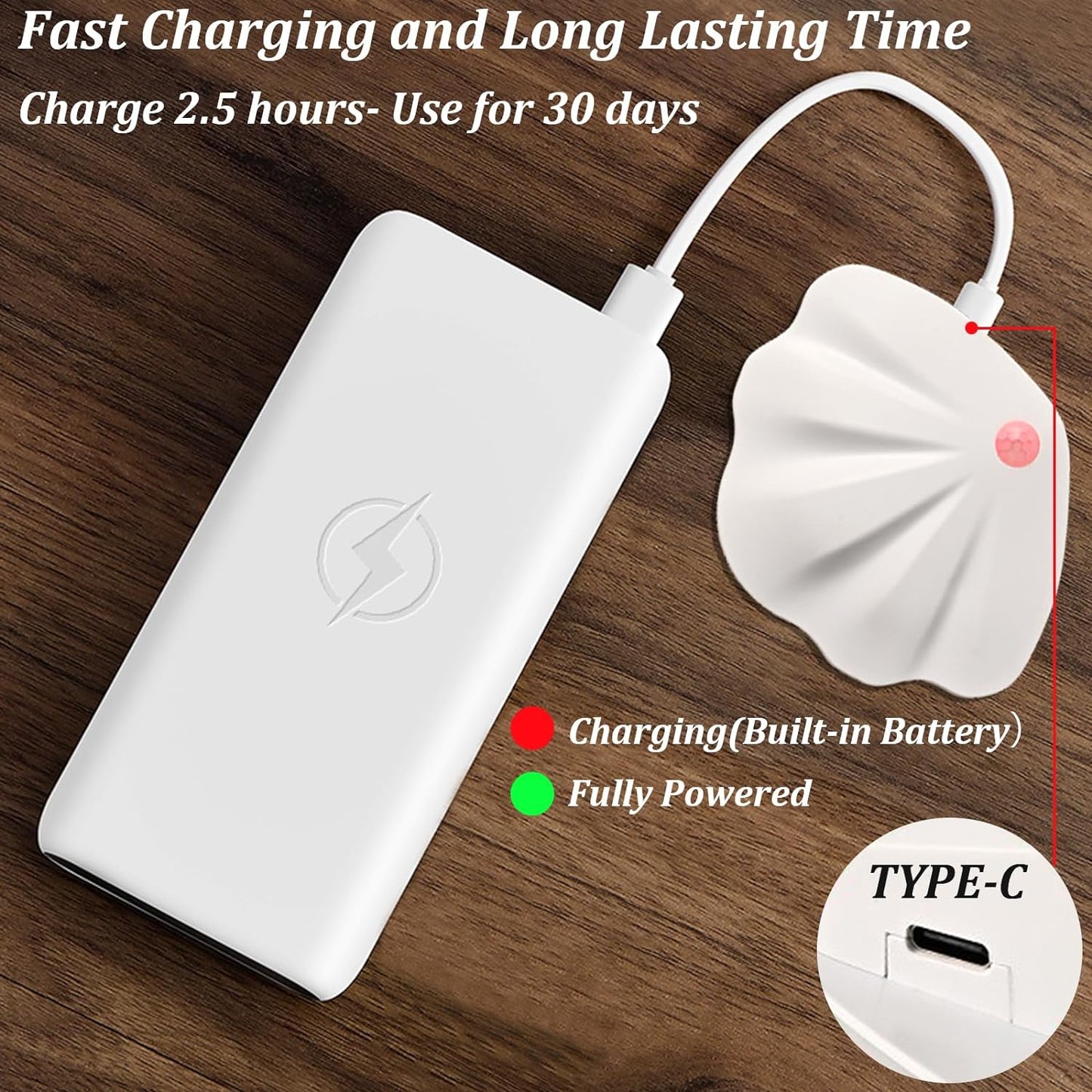Rechargeable Toilet Night Light/Motion Sensor