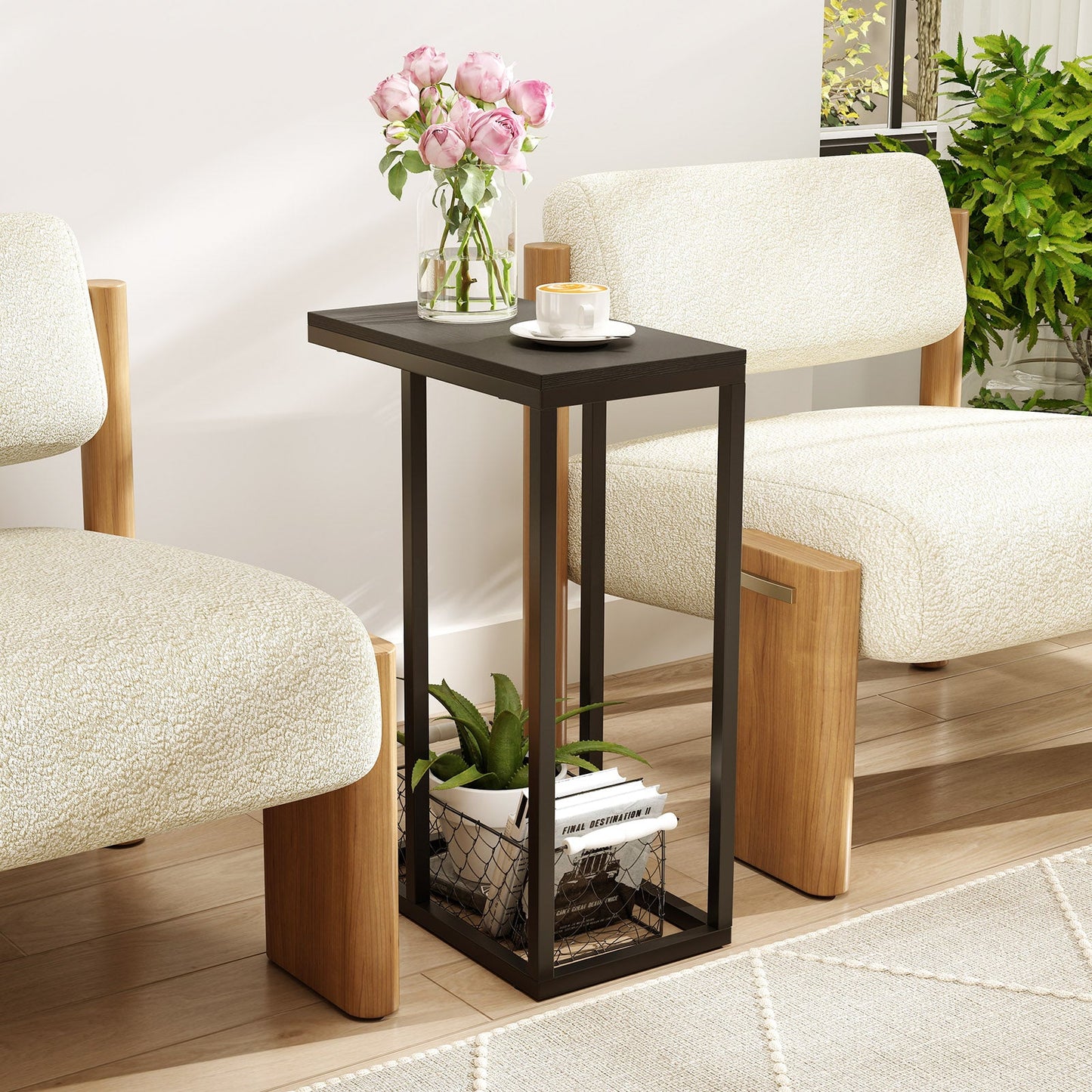 End Table/Under Couch TV Tray Laptop Stand