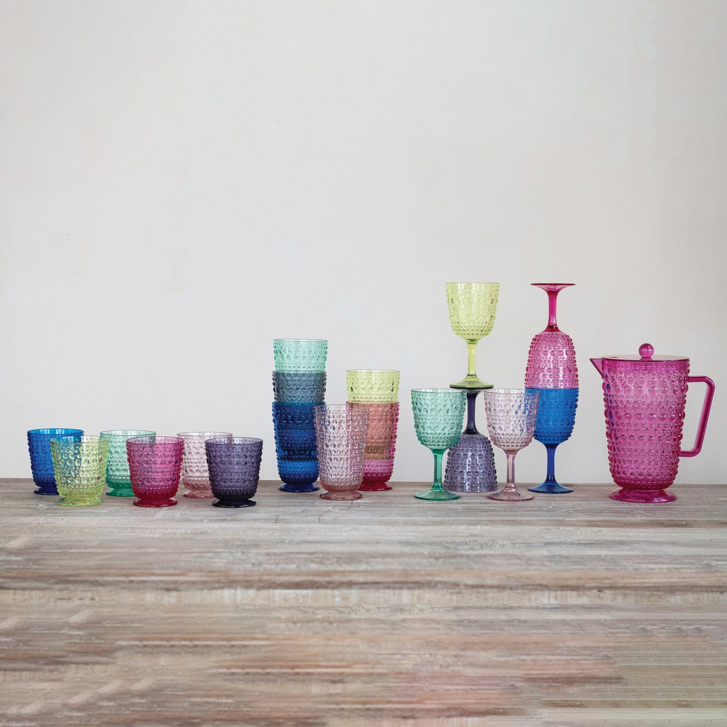Acrylic Short Drinking Glass