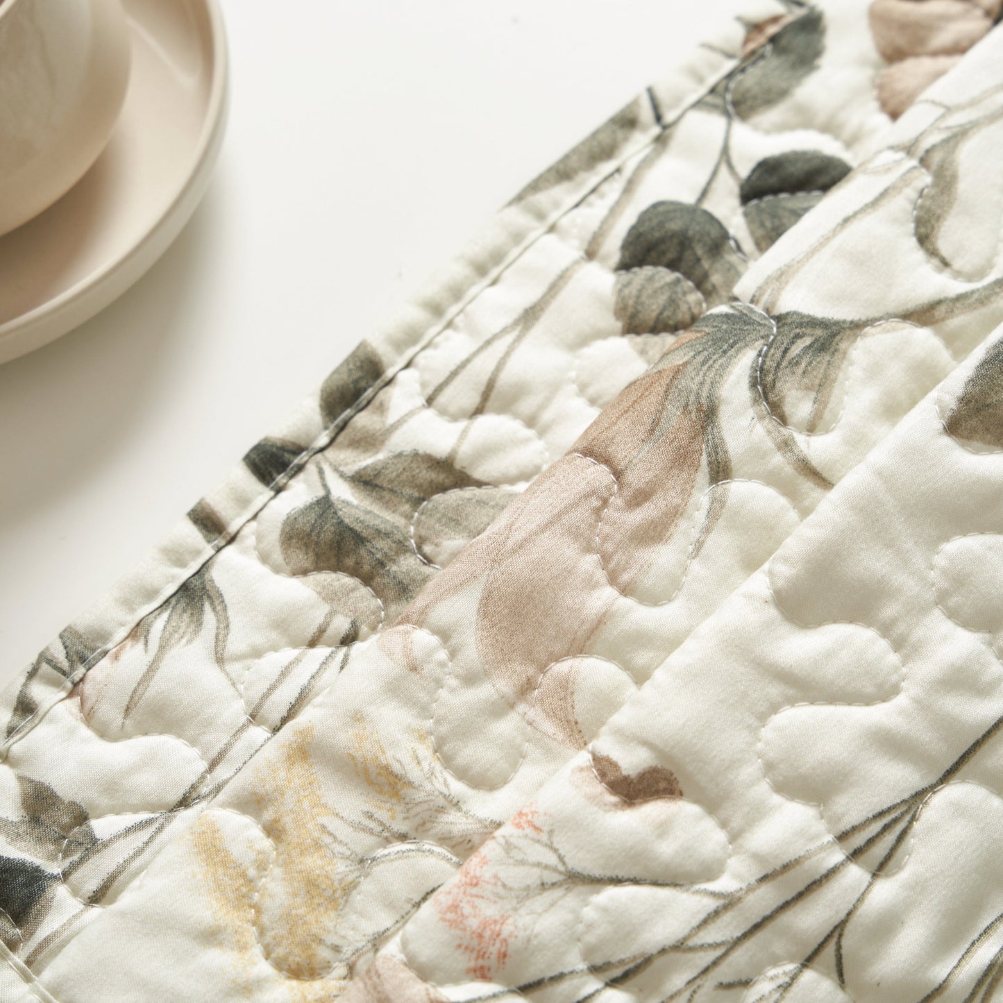Quilted Enchanted Meadow Placemats - Set of 4