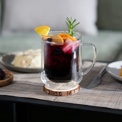 Double Wall Mug - two x17oz