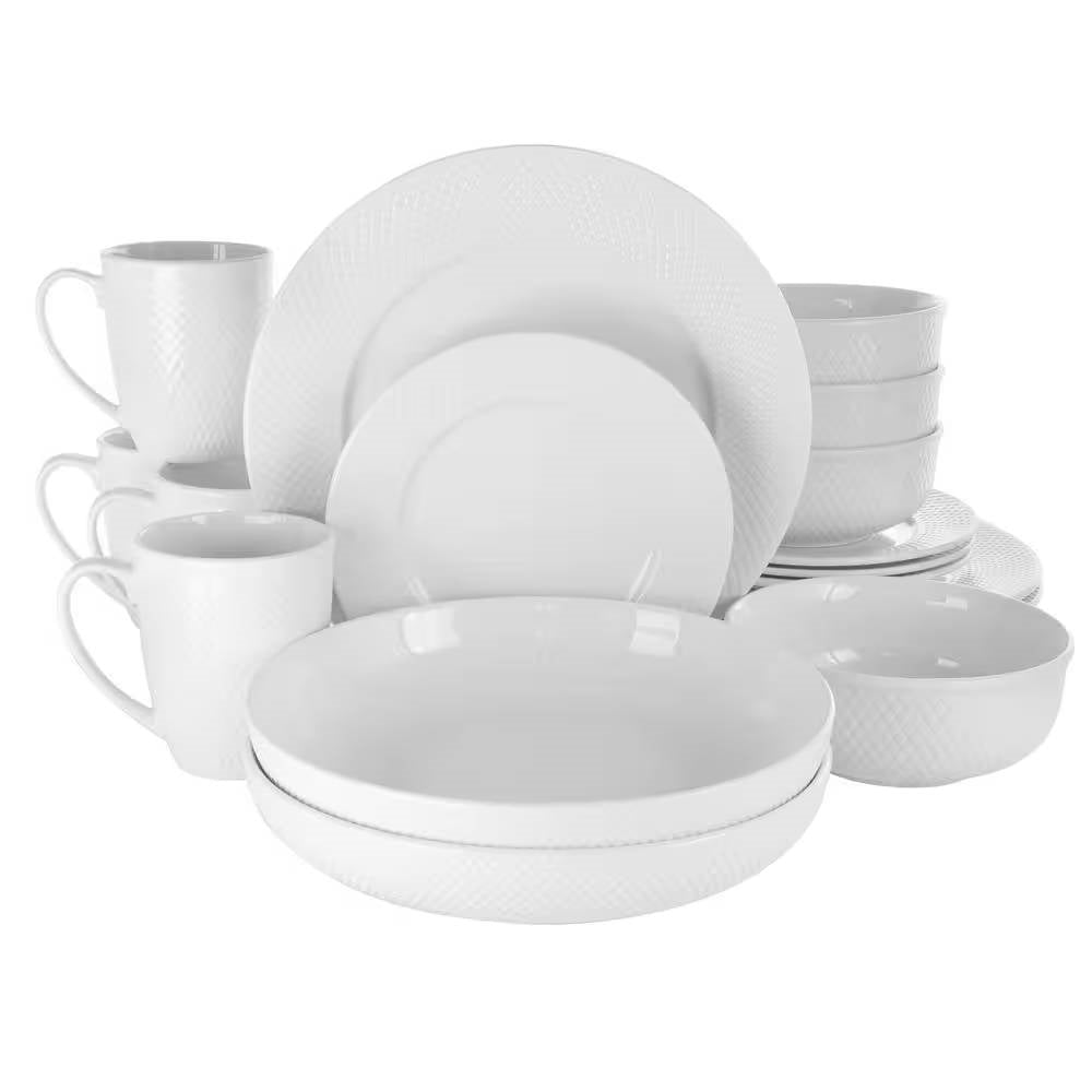 18-Piece Porcelain Dinnerware Set