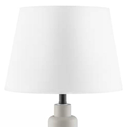 Grey Desk/Nightstand Table Lamp