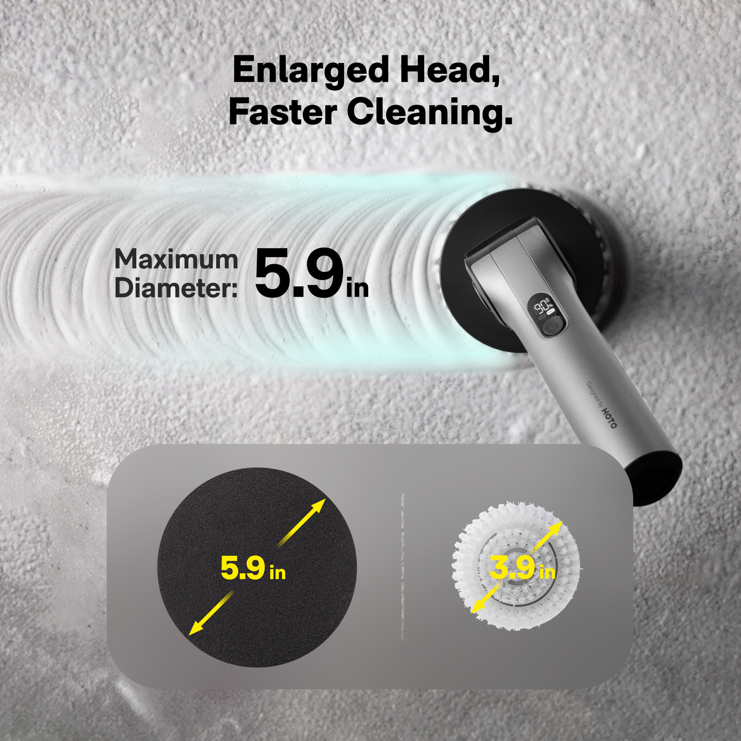 Cordless Spin Scrubber