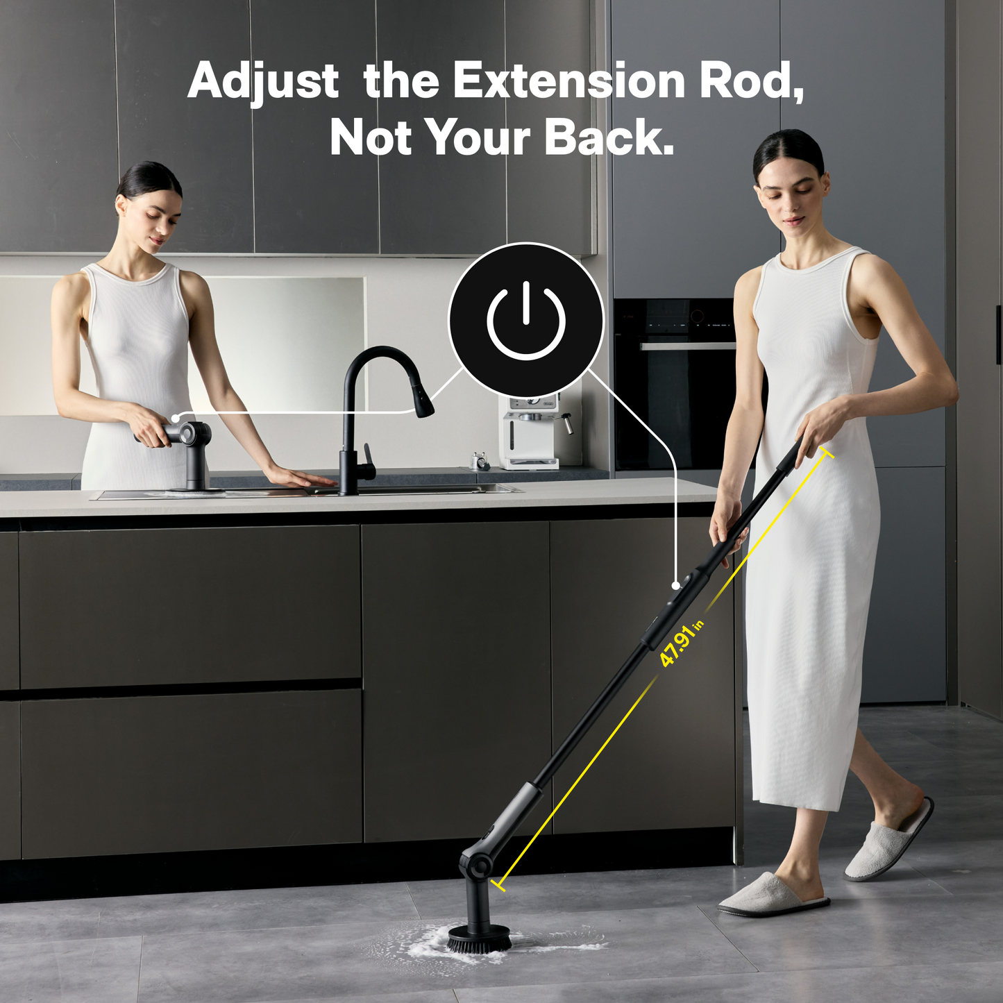 Cordless Spin Scrubber