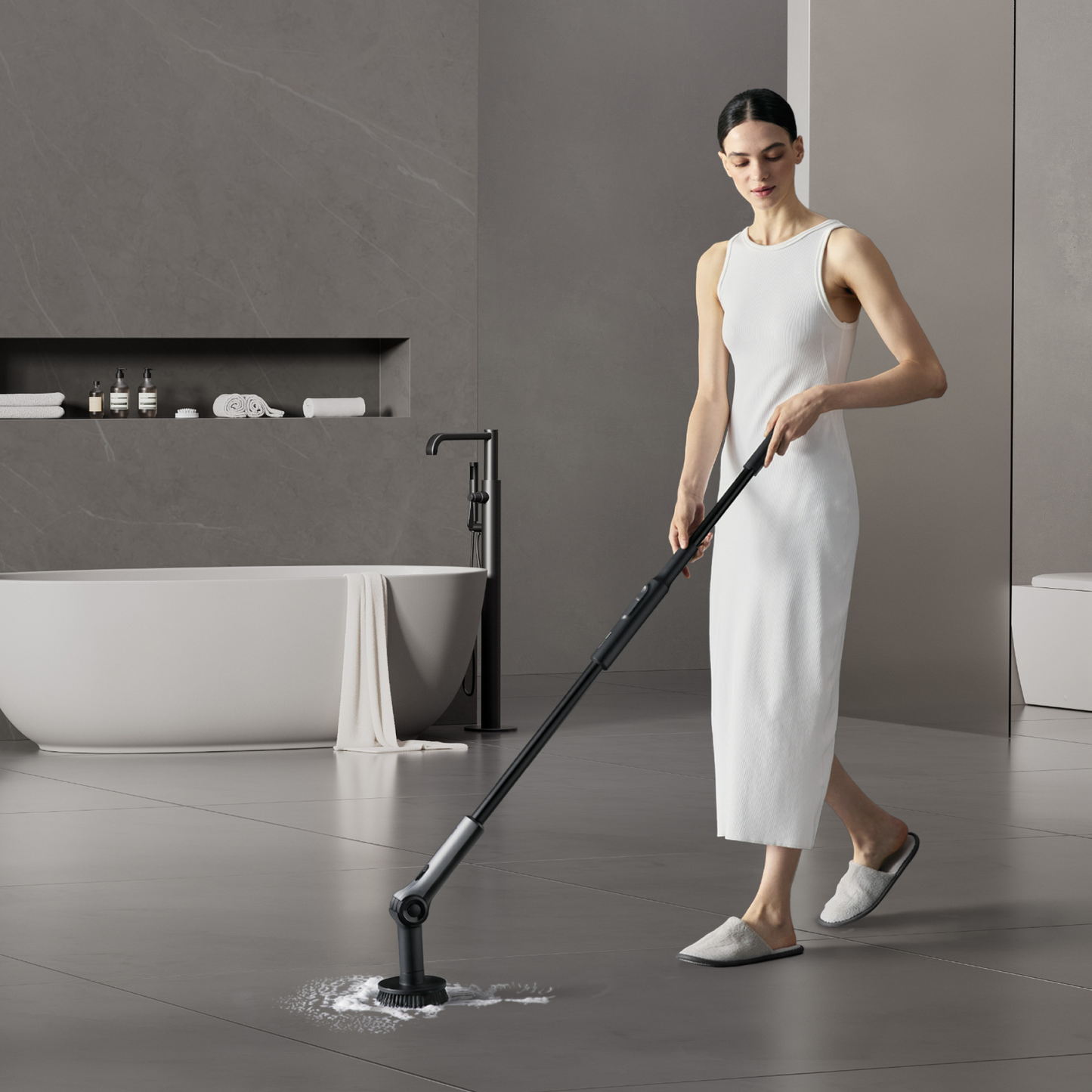 Cordless Spin Scrubber