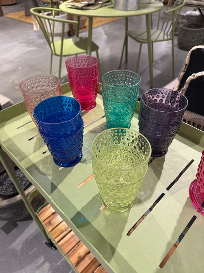 Acrylic Short Drinking Glass