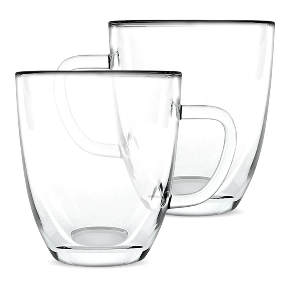 Coffee Mug Set, Tempered Glass