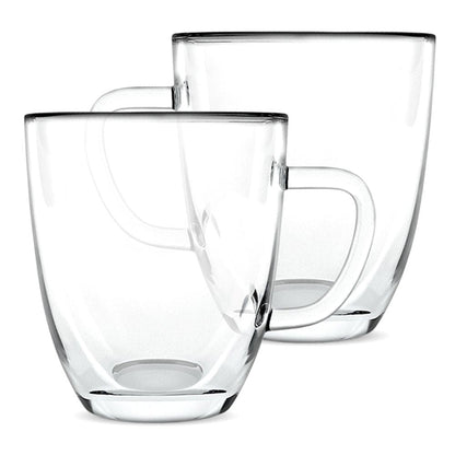 Coffee Mug Set, Tempered Glass