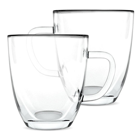 Coffee Mug Set, Tempered Glass