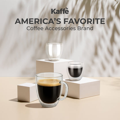 Coffee Mug Set, Tempered Glass