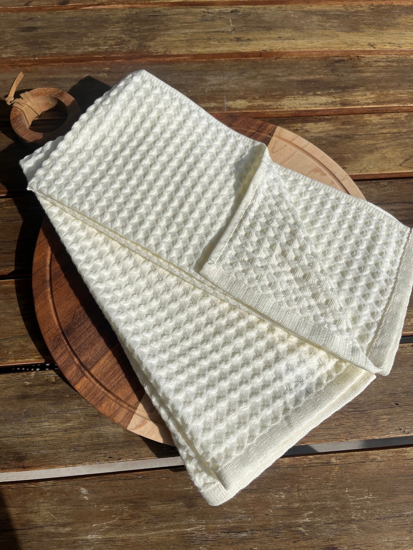 Waffle Dish Towels – Soft Absorbent