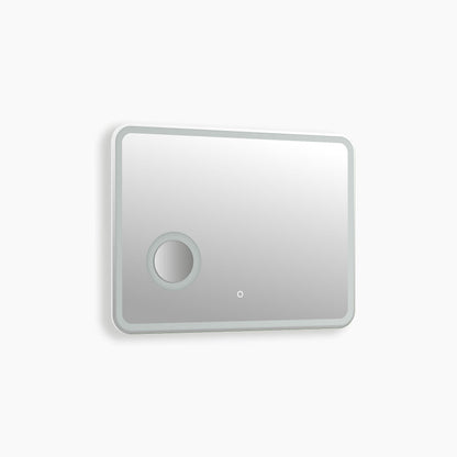 Crater II LED Bathroom Mirror | Anti-Fog, 3X Magnification