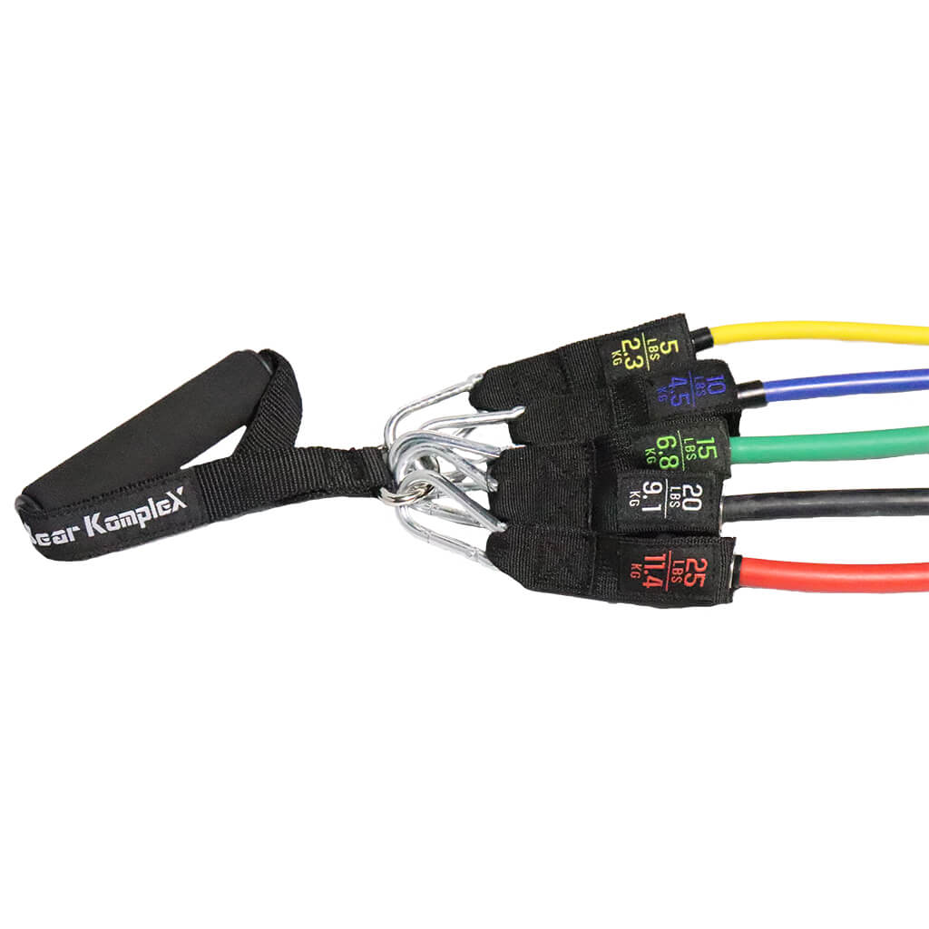 11 Piece Resistance Bands with hand grips