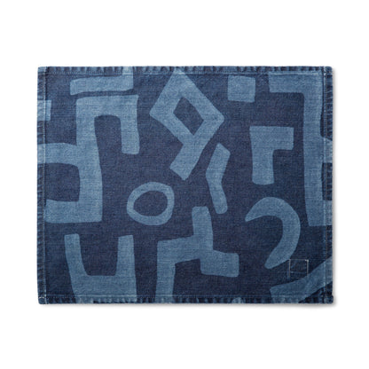 DIASPORA PLACEMAT - LASER PRINTED DENIM