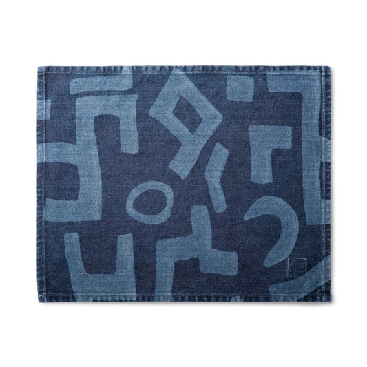DIASPORA PLACEMAT - LASER PRINTED DENIM