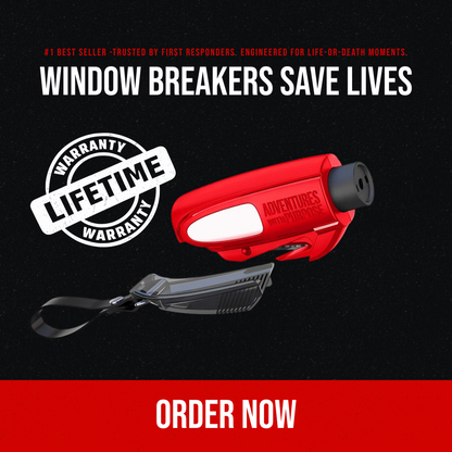 Emergency Window Breaker & Seatbelt Cutter