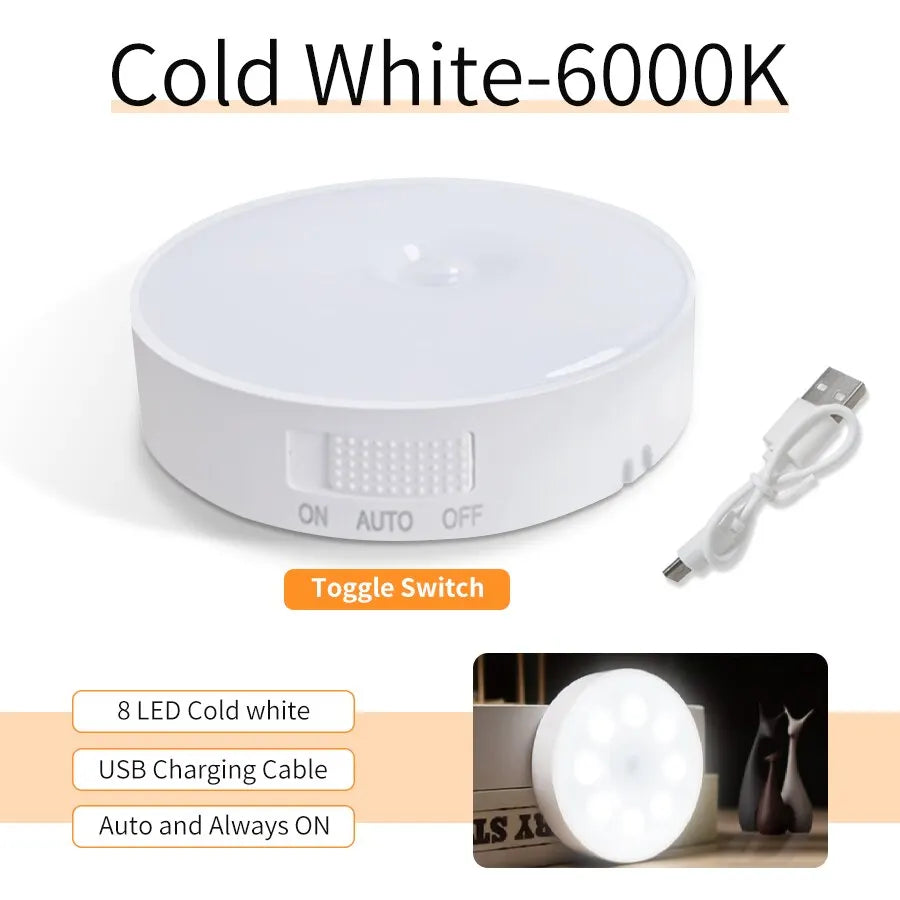 Rechargeable LED Lights, Motion Sensor