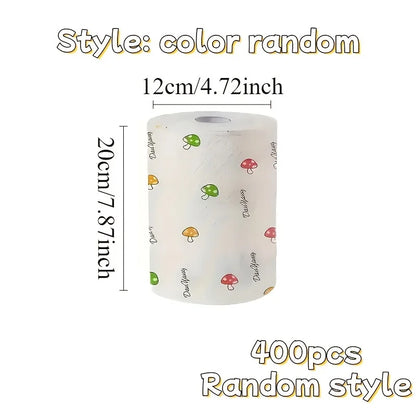 400 Washable Kitchen Cleaning Cloths/Towels, Reusable