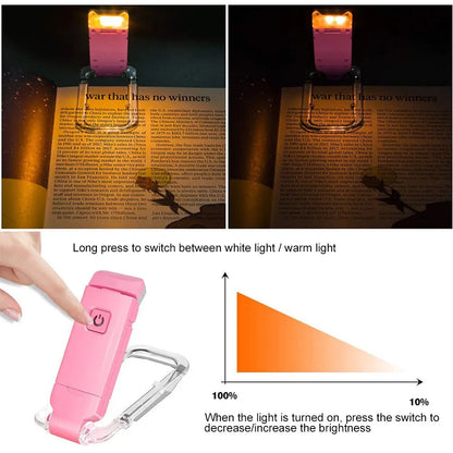 Rechargeable  Clip-on Book Light