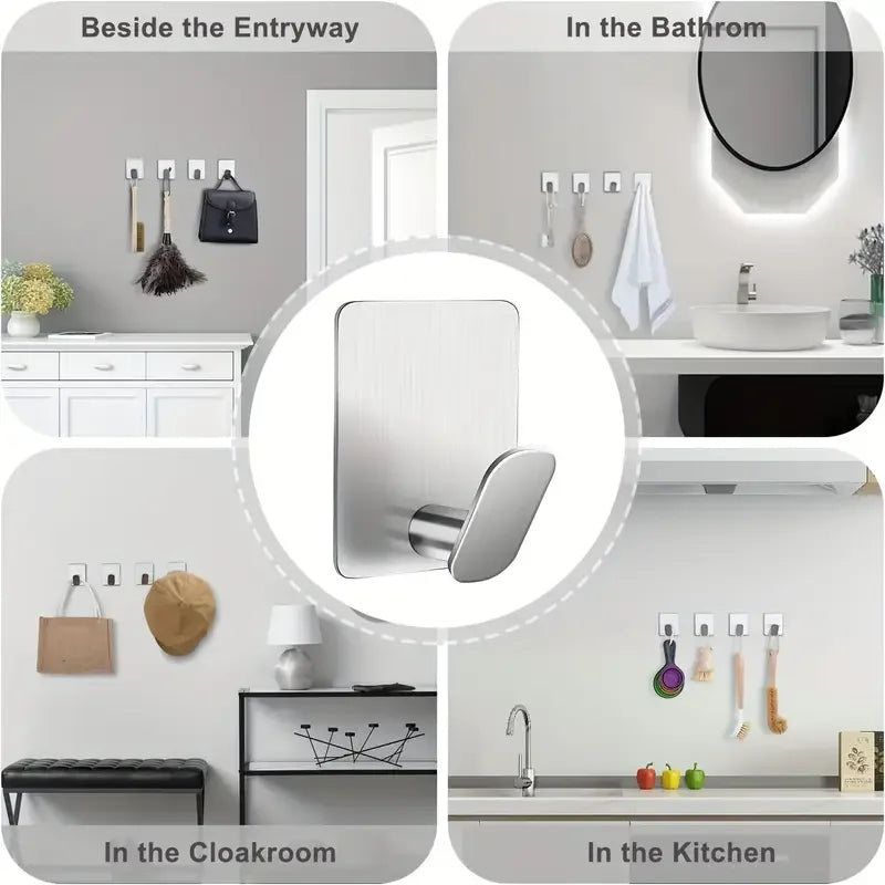 Adhesive Wall Hooks