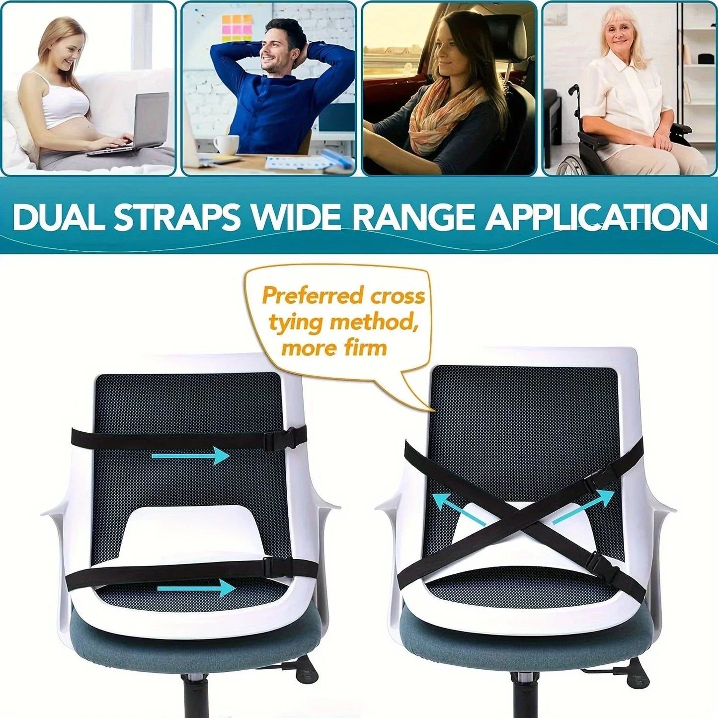 Ergonomic Lumbar Support Cushion