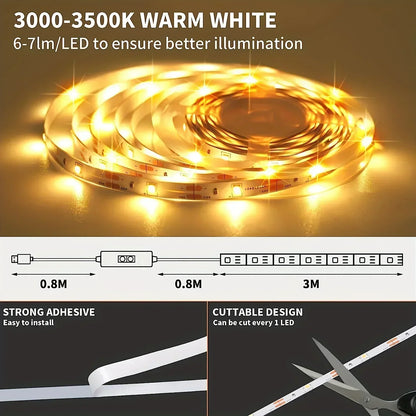 LED Cabinet Light USB/Dimmer/Sensor