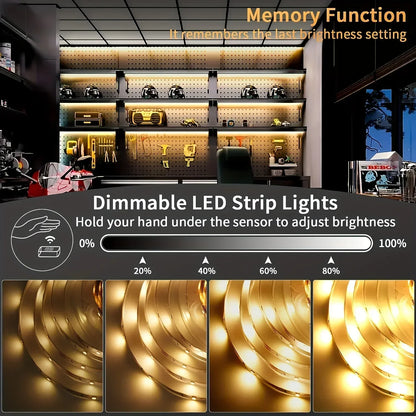 LED Cabinet Light USB/Dimmer/Sensor