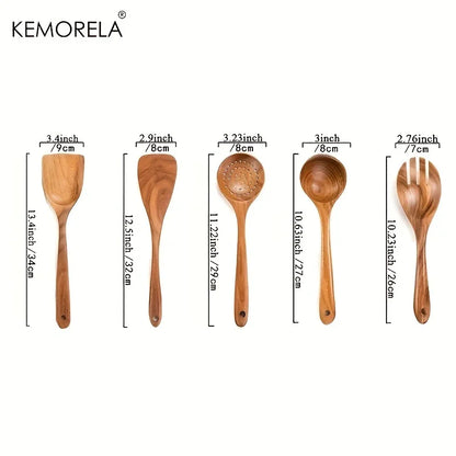 Thailand Teak Cooking Utensils