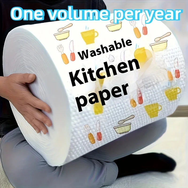 400 Washable Kitchen Cleaning Cloths/Towels, Reusable