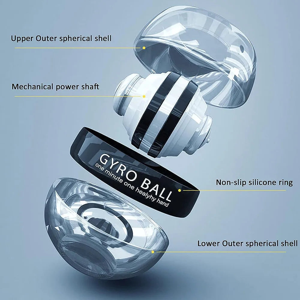 Self-Starting Wrist Gyro Ball Trainer