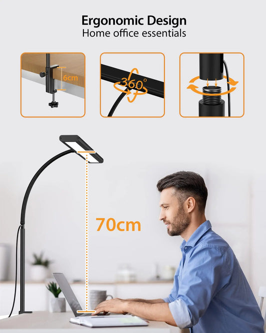 Gooseneck USB Clip-On Reading
