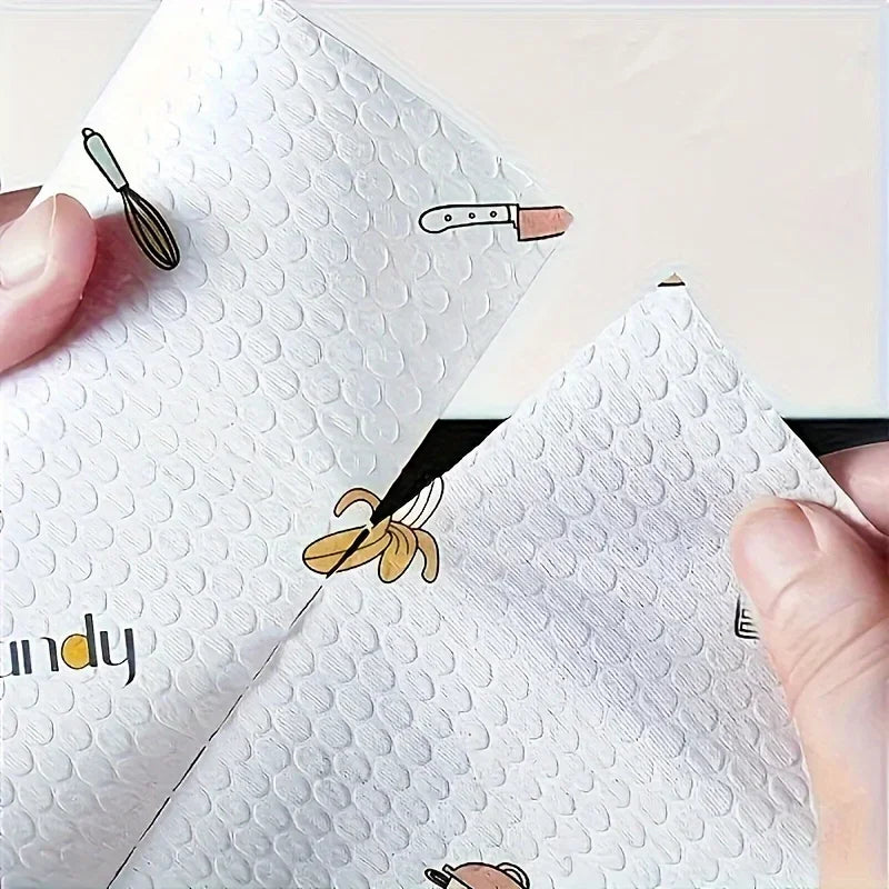 400 Washable Kitchen Cleaning Cloths/Towels, Reusable