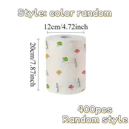 400 Washable Kitchen Cleaning Cloths/Towels, Reusable