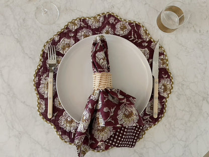 Quilted Scalloped Placemats