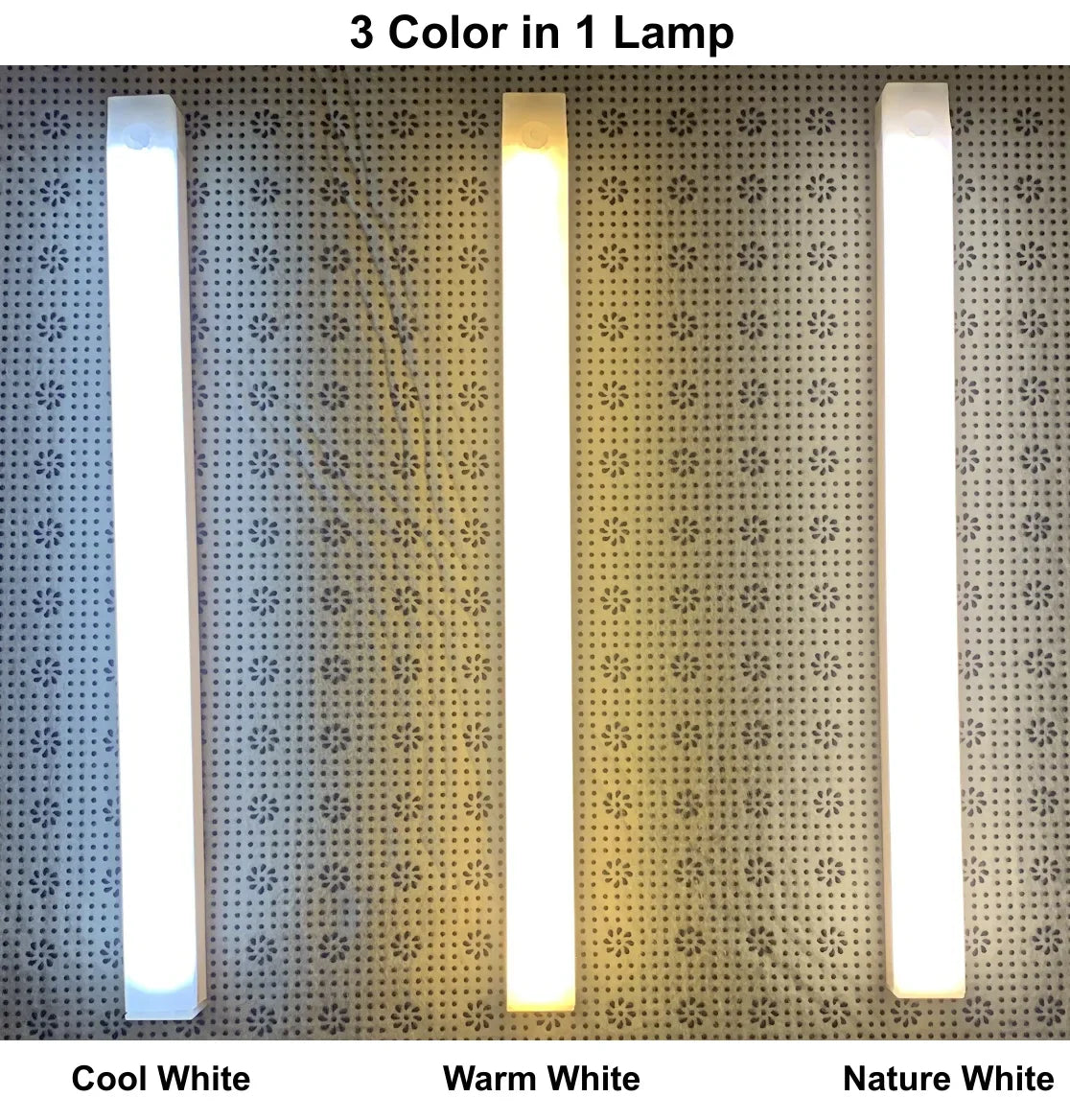 Motion Sensor Cabinet Light Rechargeable & Portable