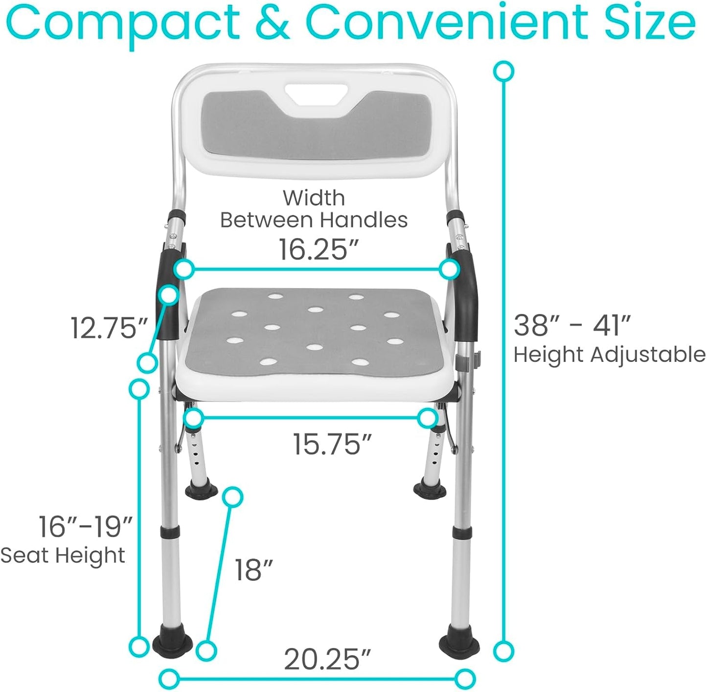 Shower Chair Portable & Foldable