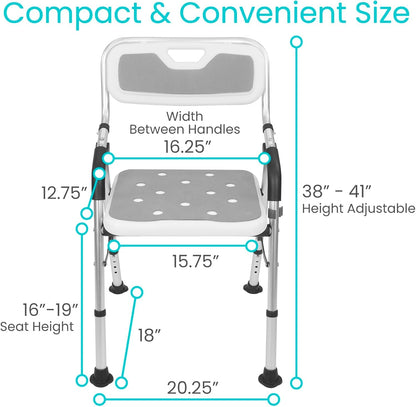 Shower Chair Portable & Foldable