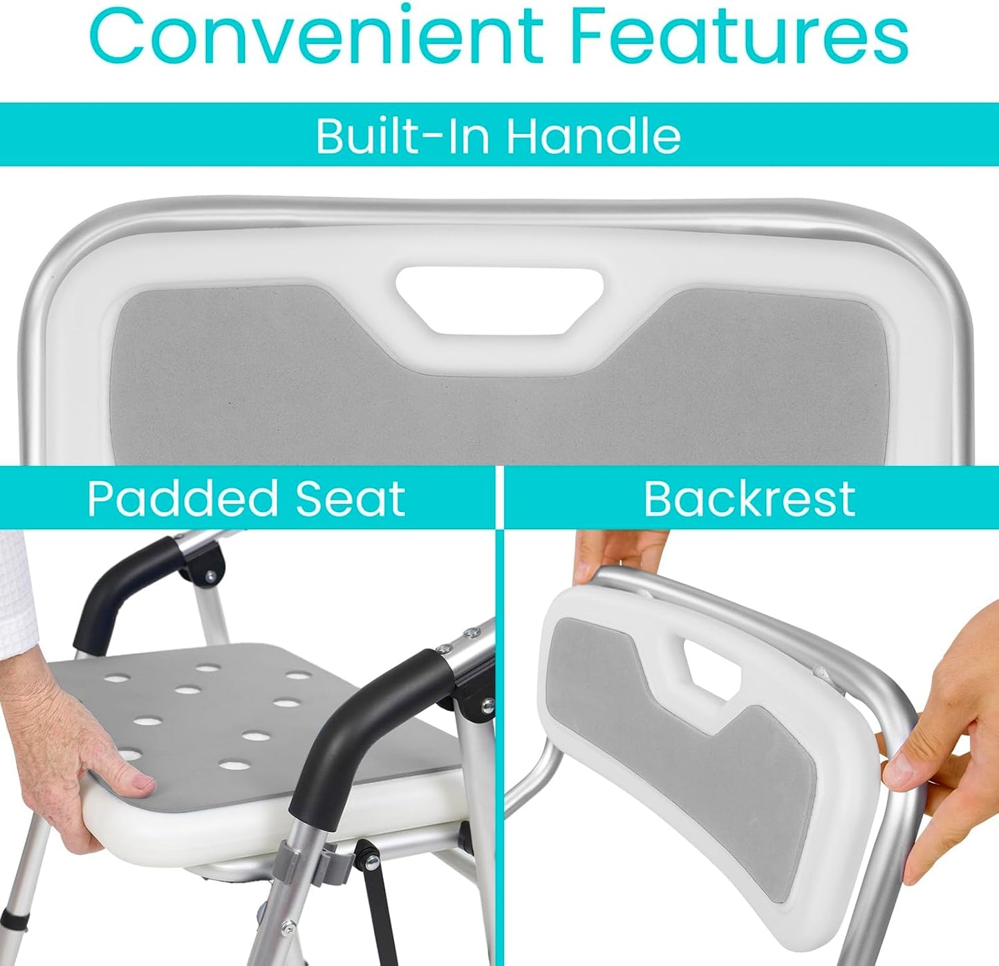 Shower Chair Portable & Foldable