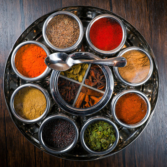 Indian Fresh Spice Wheel