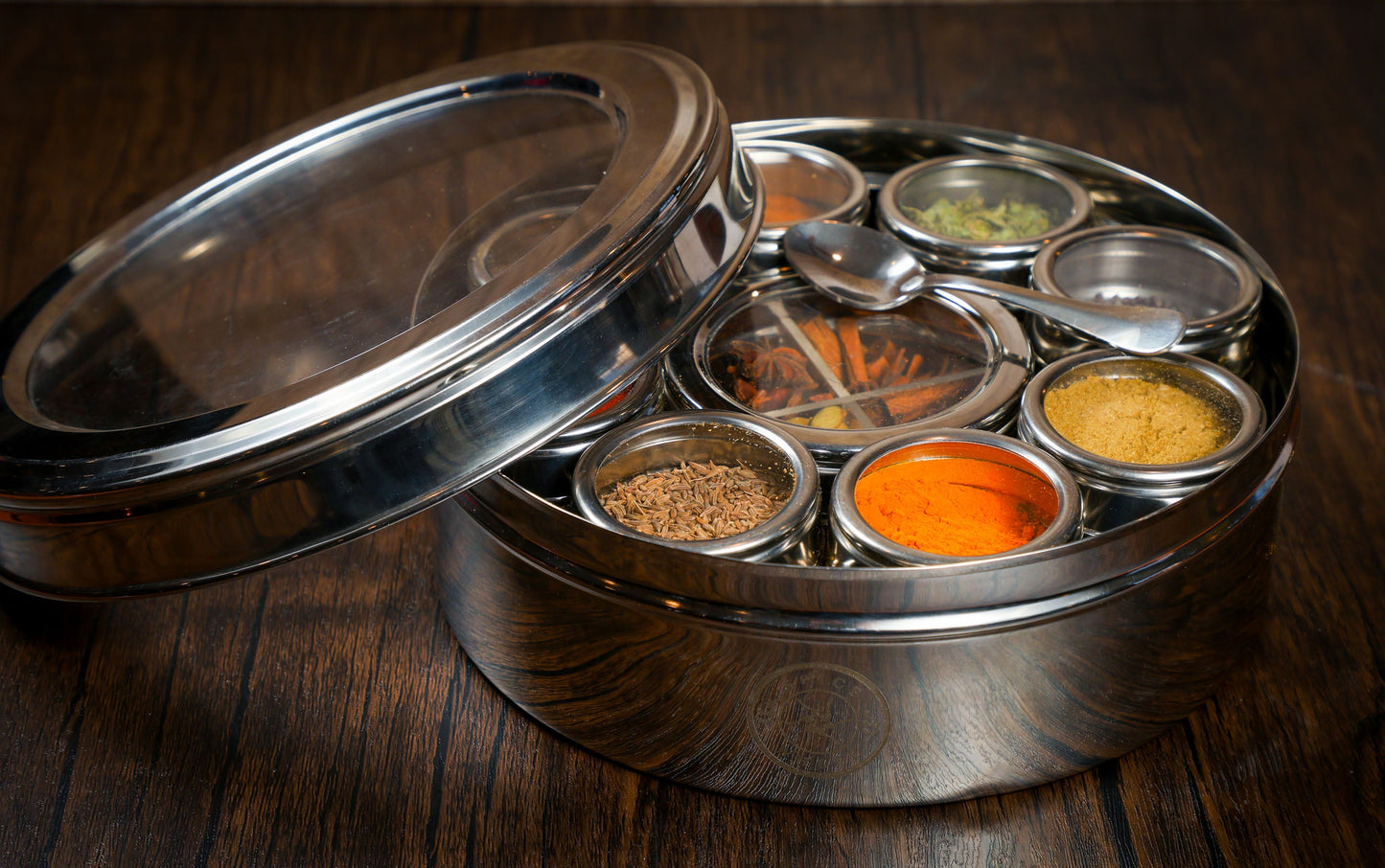Indian Fresh Spice Wheel