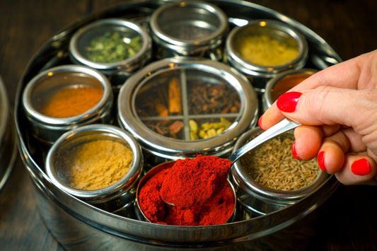 Indian Fresh Spice Wheel