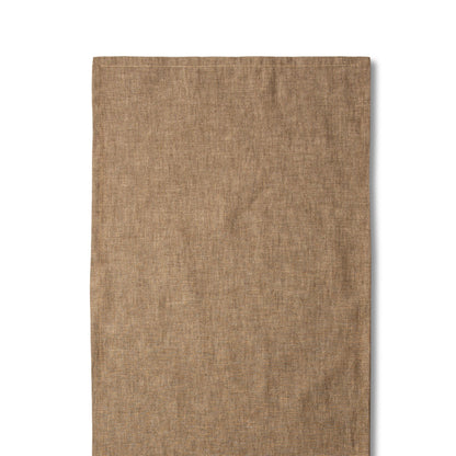 TABLE RUNNER - TAN CHAMBRAY