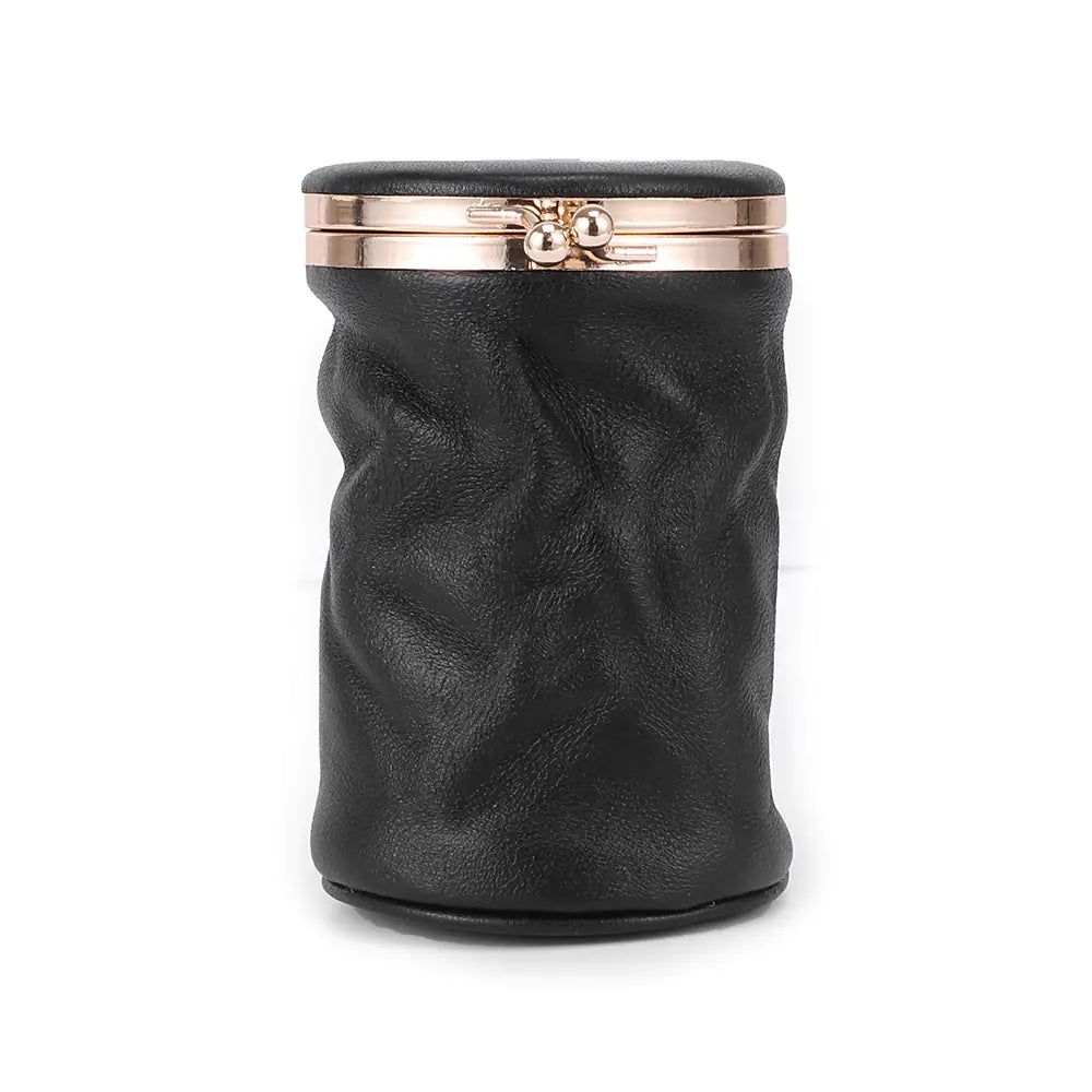 Retro Genuine Leather Cosmetic Bag