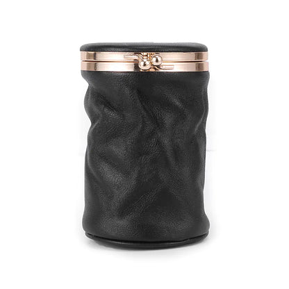 Retro Genuine Leather Cosmetic Bag